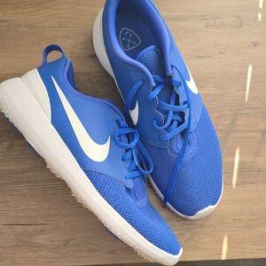 Nike Blue and White Sneakers